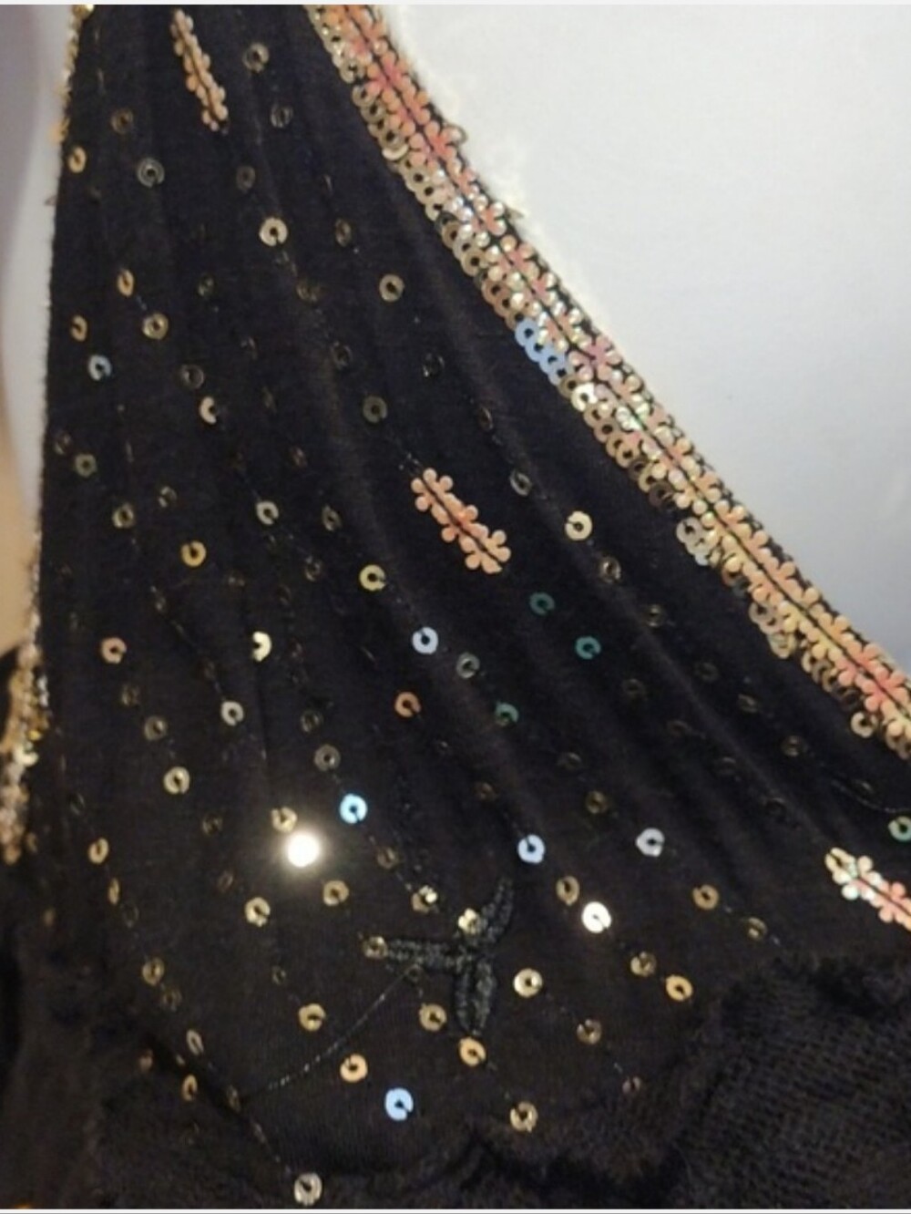 HTF Free People Dance Till Dawn Embroidered Sequin Top - Picture 16 of 16